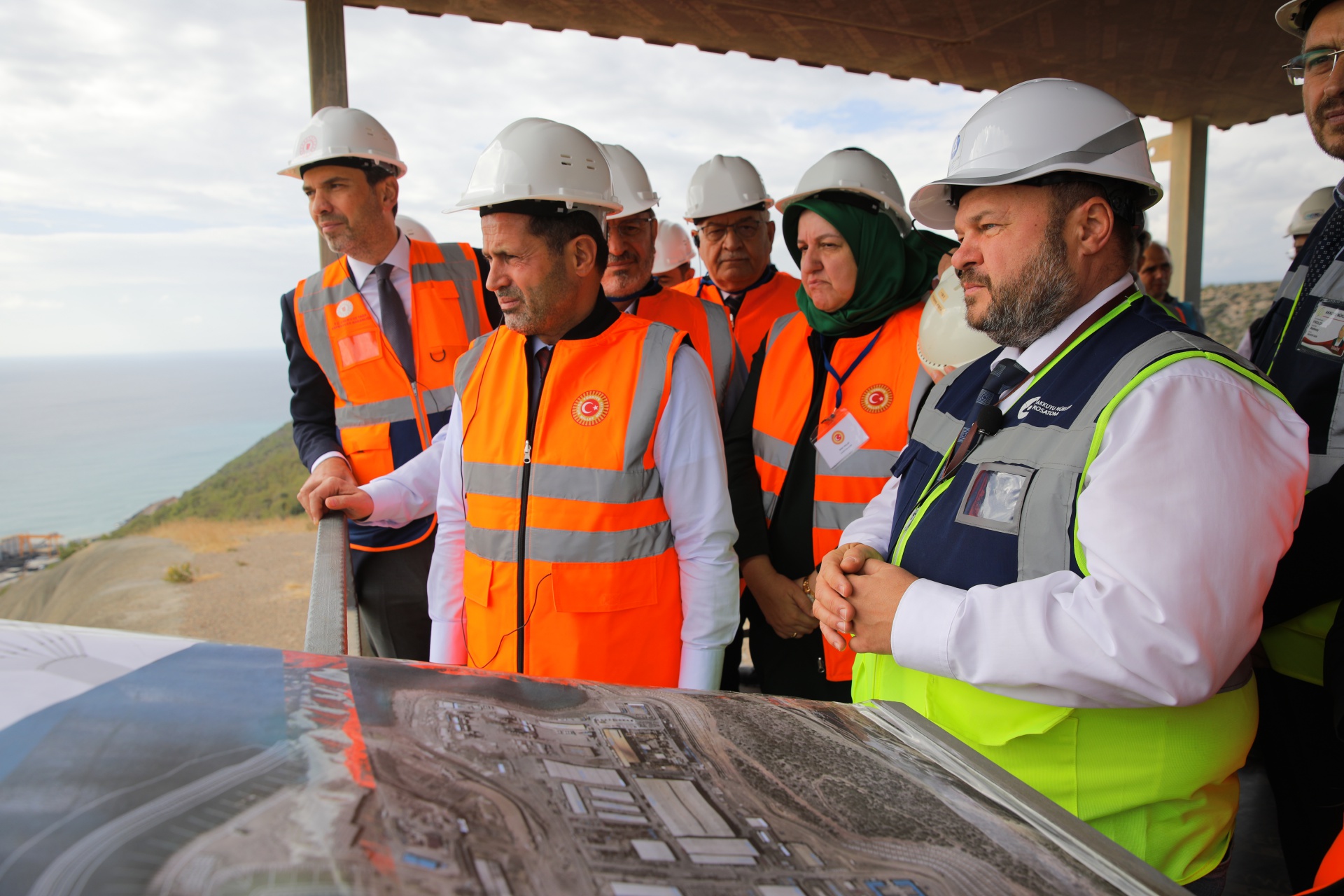 Turkish MPs Delegation Visited Akkuyu NPP Construction Site