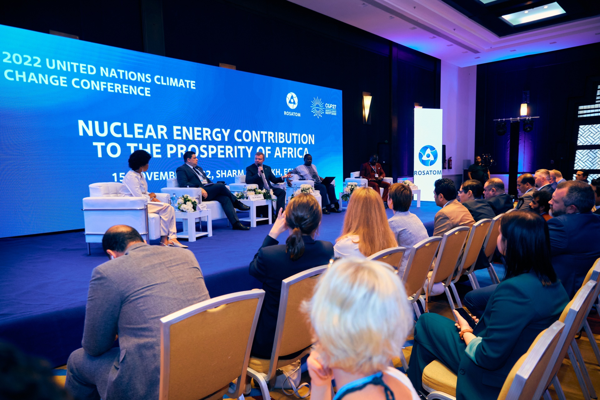 Rosatom delegation took part in the UN’s 27th Climate Change Conference