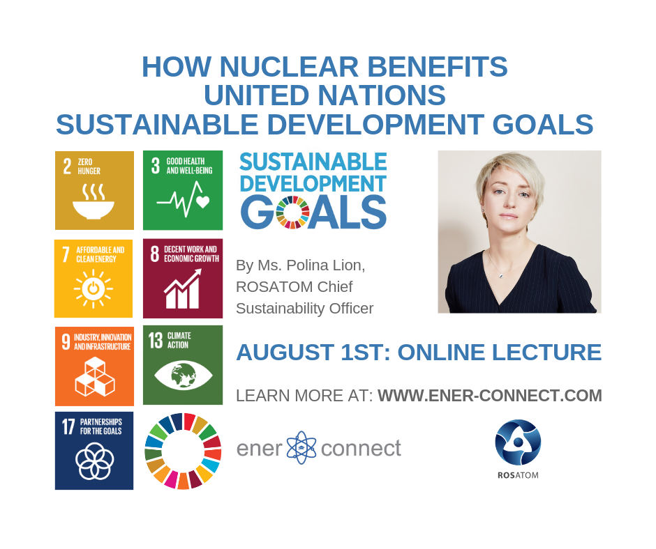 Nuclear webinar in support of UN Sustainable Development Goals 