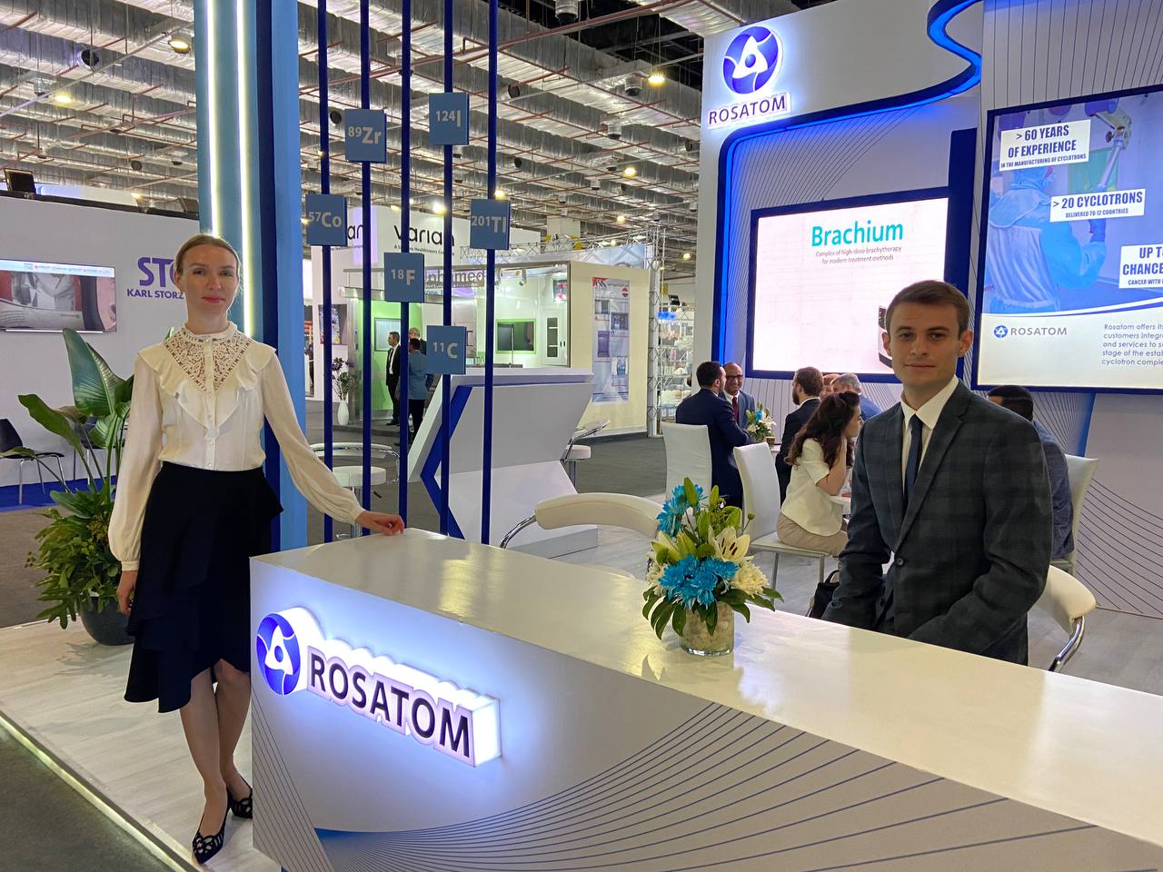 Rosatom presented a product line in the field of nuclear medicine at a major exhibition "Africa Health ExCon 2022" in Cairo